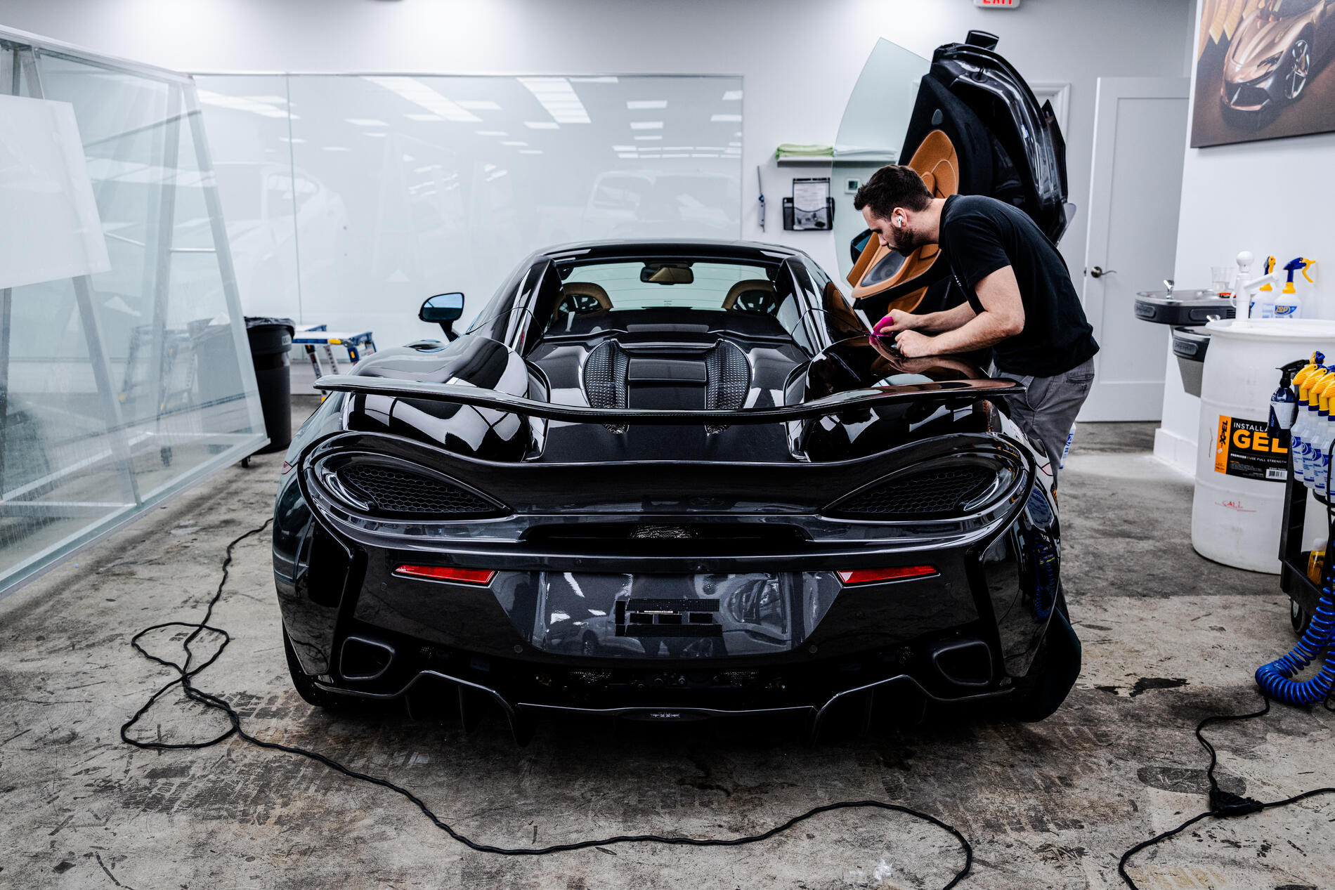 Car detailing studio